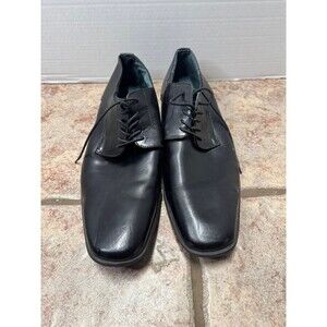Giorgio Brutini Men's Black Leather Derby Style Dress Shoes 175661 Size 13